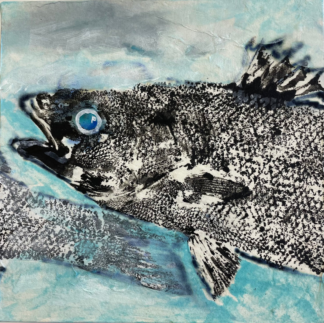 Gyotaku Fish Print #21_SOLD