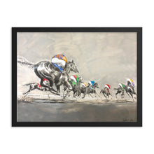 Load image into Gallery viewer, The Races Framed poster
